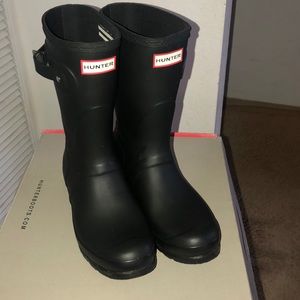 Hunter original short rain boots